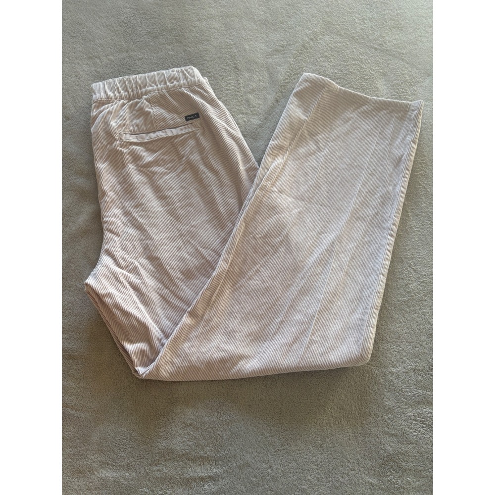 RVCA Men's Corduroy Pants in Cream